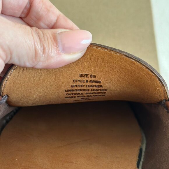J.Crew Leather Driving Shoes in Brown, Size 8.5